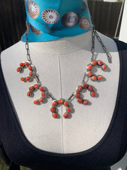 Red Spiny Naja Necklace