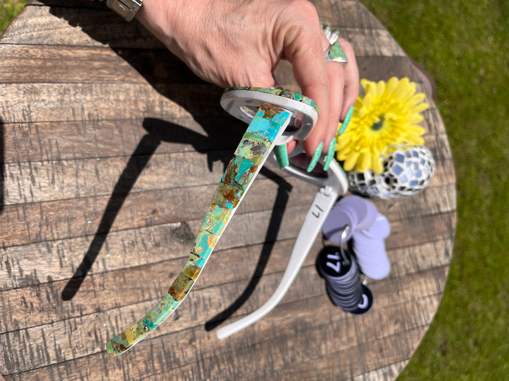 Handmade Kingman Inlay Sunglasses #17