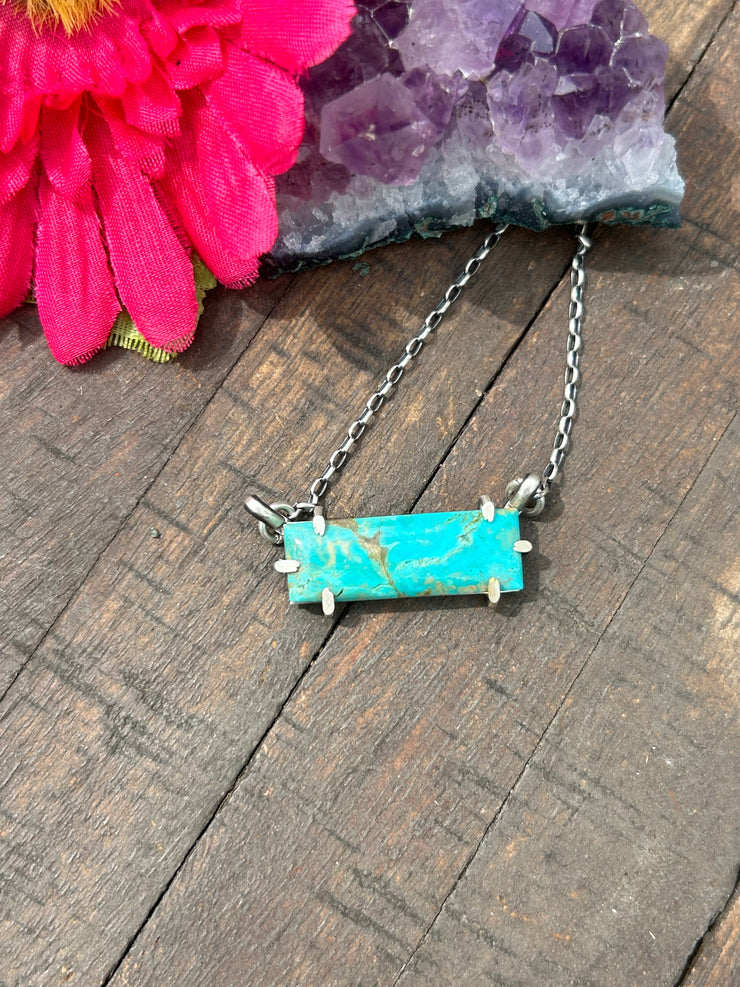 Waterproof Kingman Bar Necklace #15