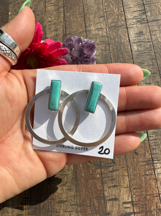 Kingman Bar Hoop Earring #20