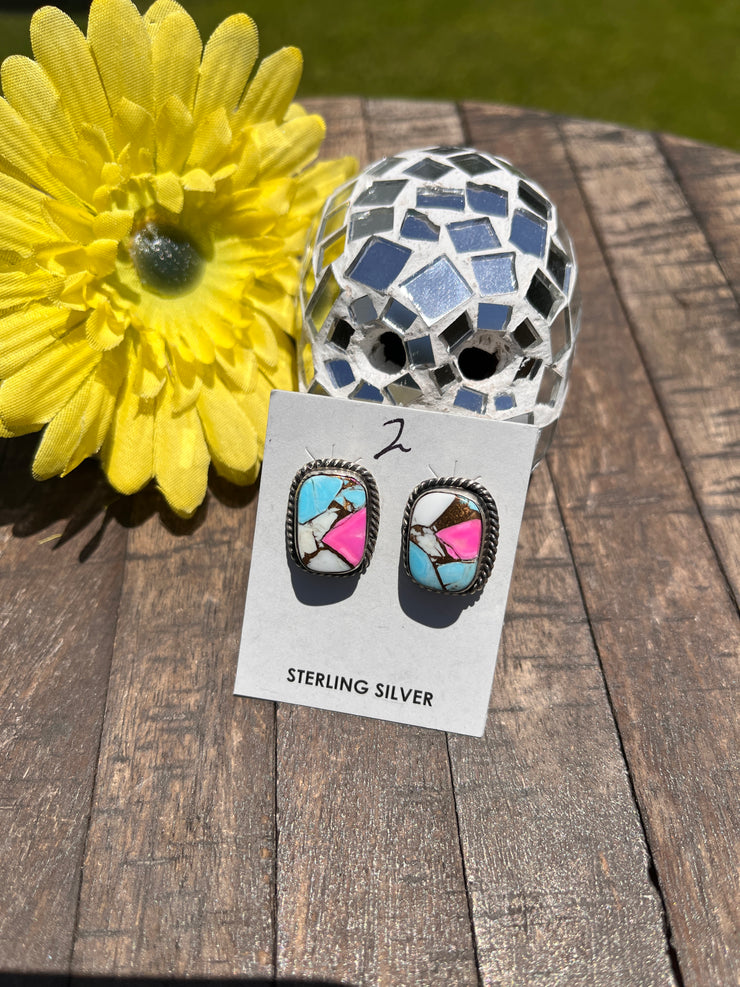 Cotton Candy Kingman Studs 1-6