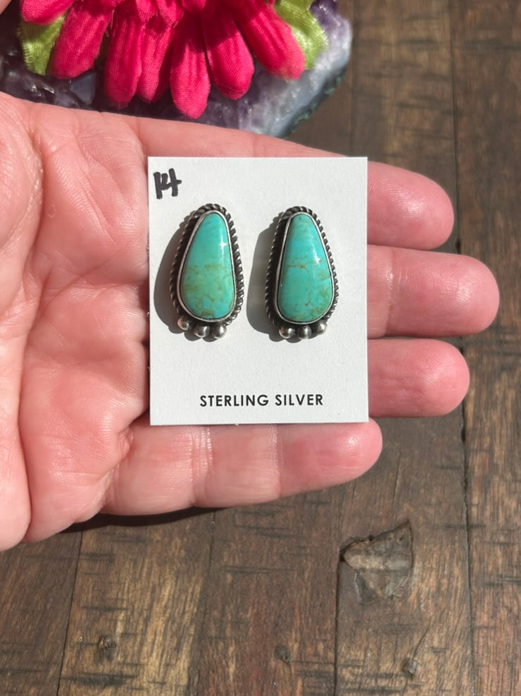 Kingman Stud Muffin Earrings #14