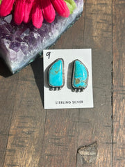 Kingman Stud Muffin Earrings #9