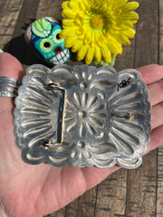 Sterling Silver Belt Buckle