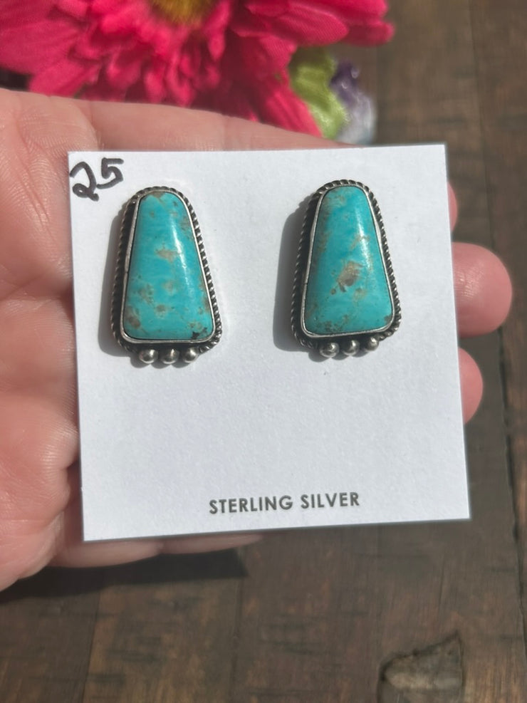 Kingman Stud Muffin Earrings #25