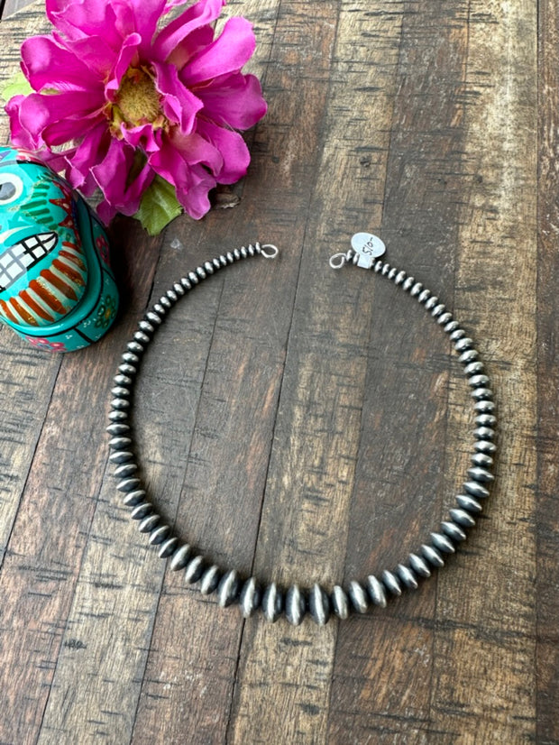 Navajo Pearl Collar Necklace