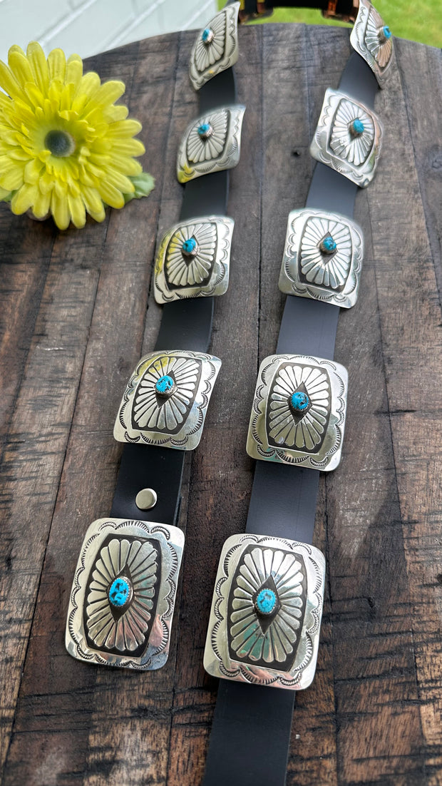 Rectangle Concho Belt