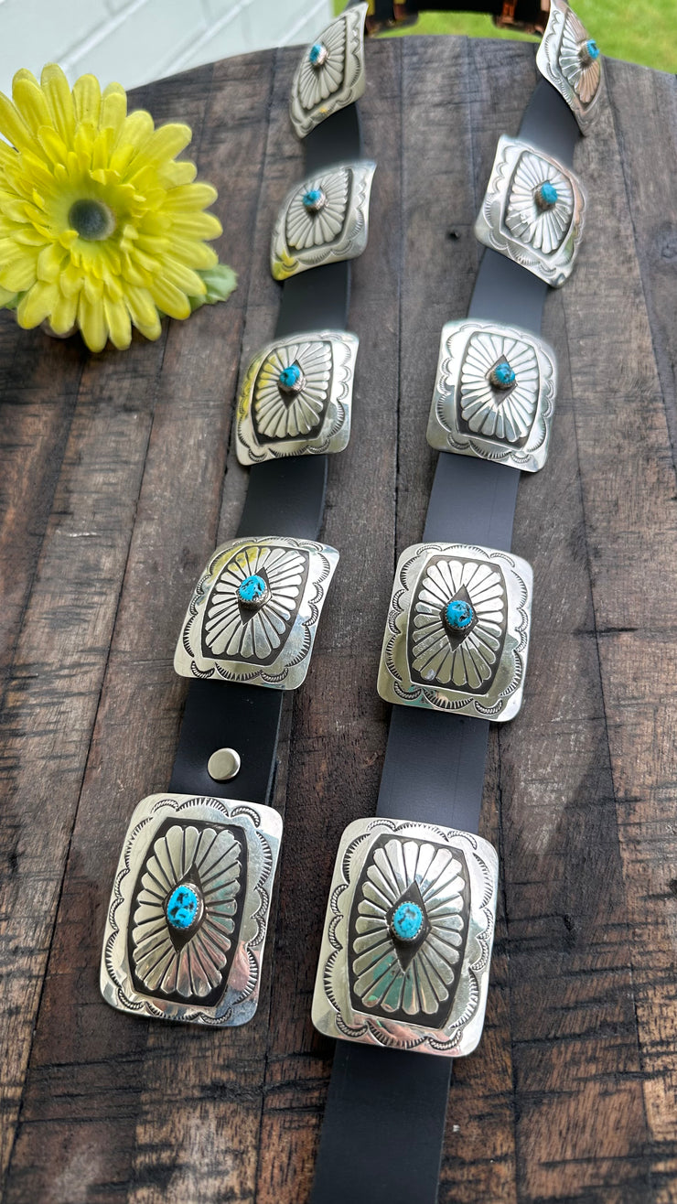 Rectangle Concho Belt