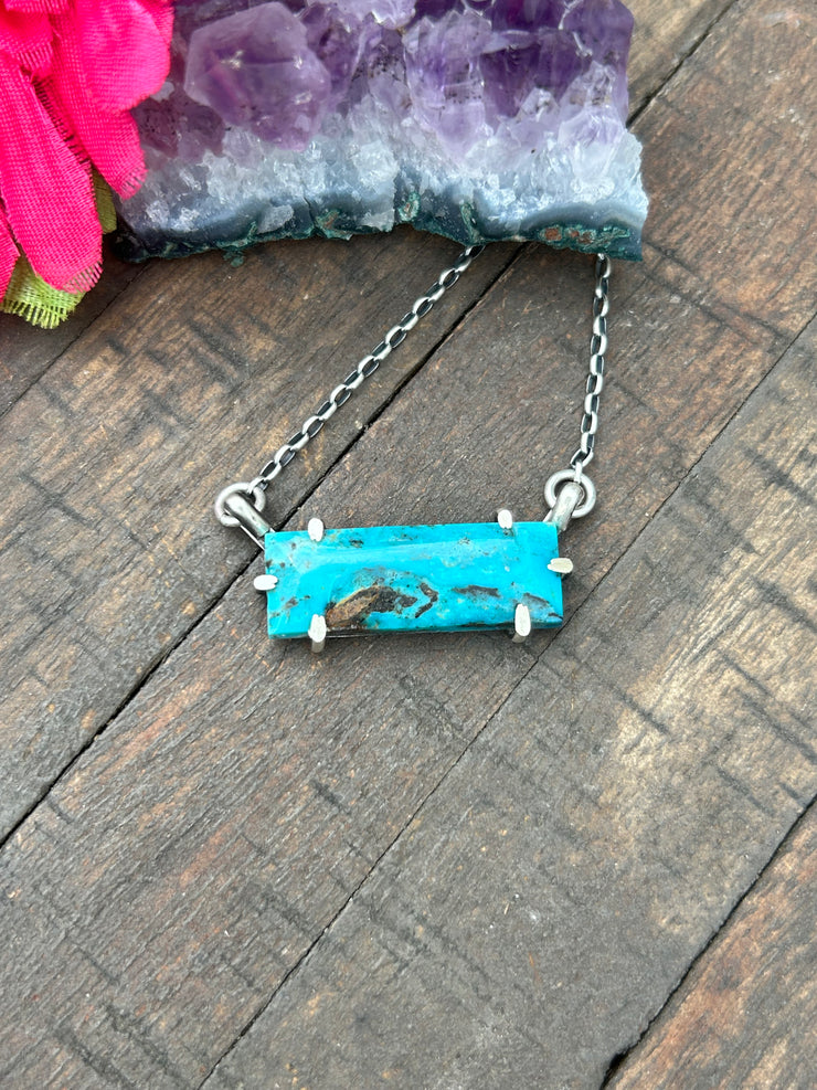 Waterproof Kingman Bar Necklace #14