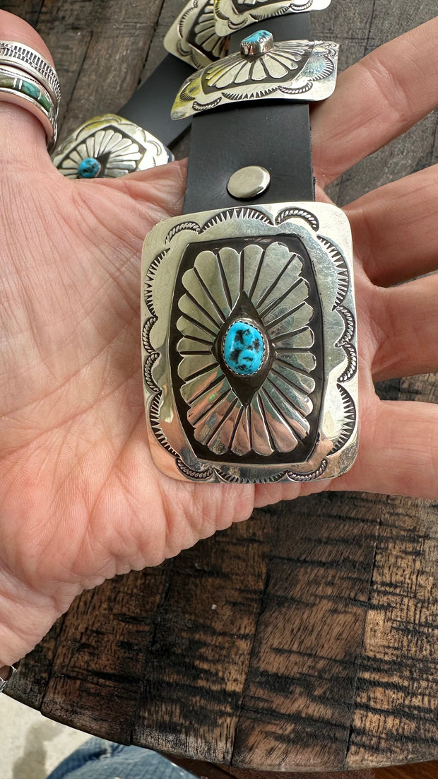 Rectangle Concho Belt
