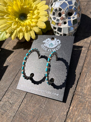 1 1/2" Needlepoint Earrings