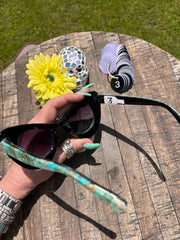 Handmade Kingman Inlay Sunglasses #3
