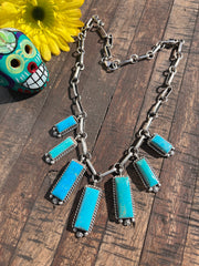 Kingman Bar Charm Necklace