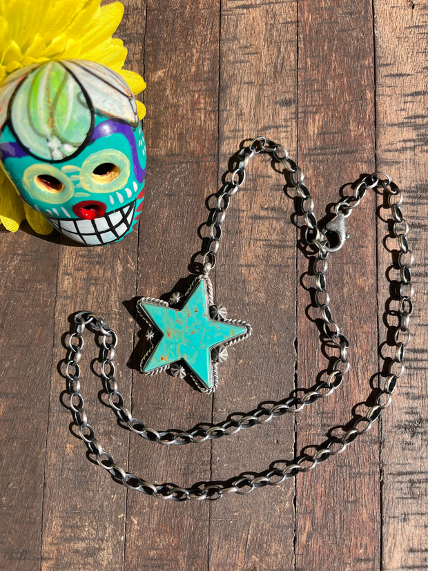 Kingman Star Necklace- B