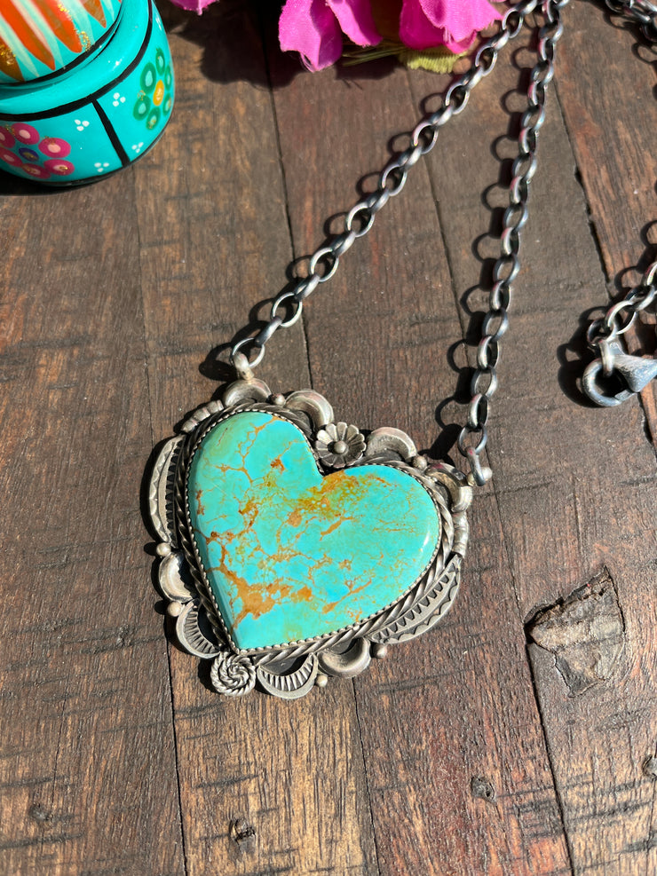 Kingman Heart Necklace #1
