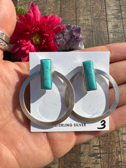 Kingman Bar Hoop Earring #3