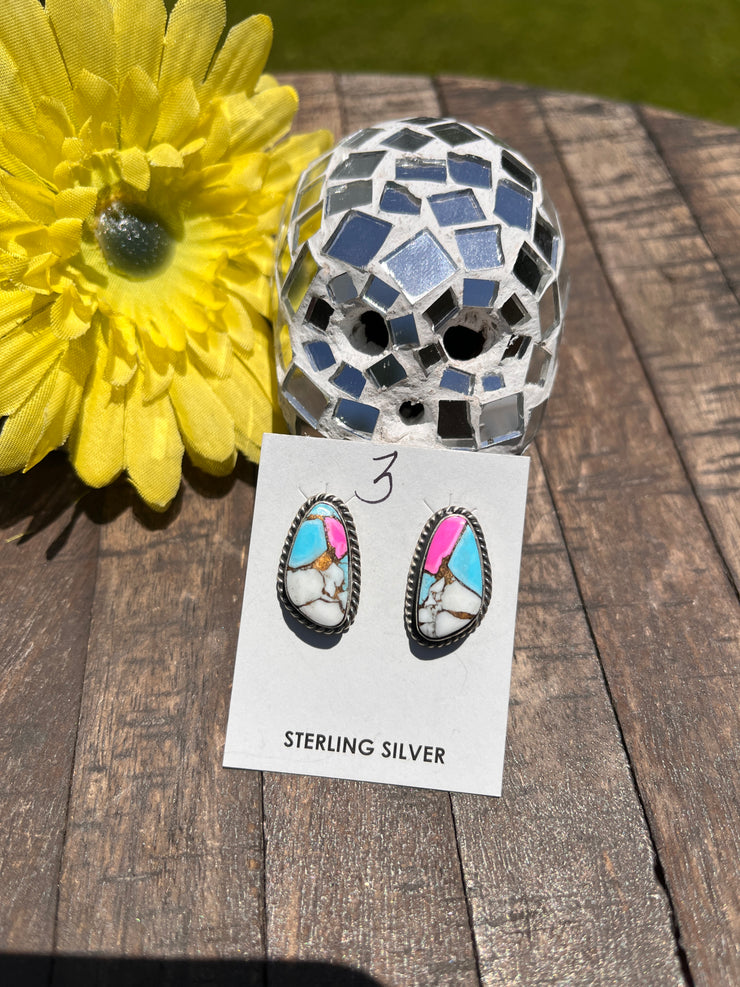 Cotton Candy Kingman Studs 1-6