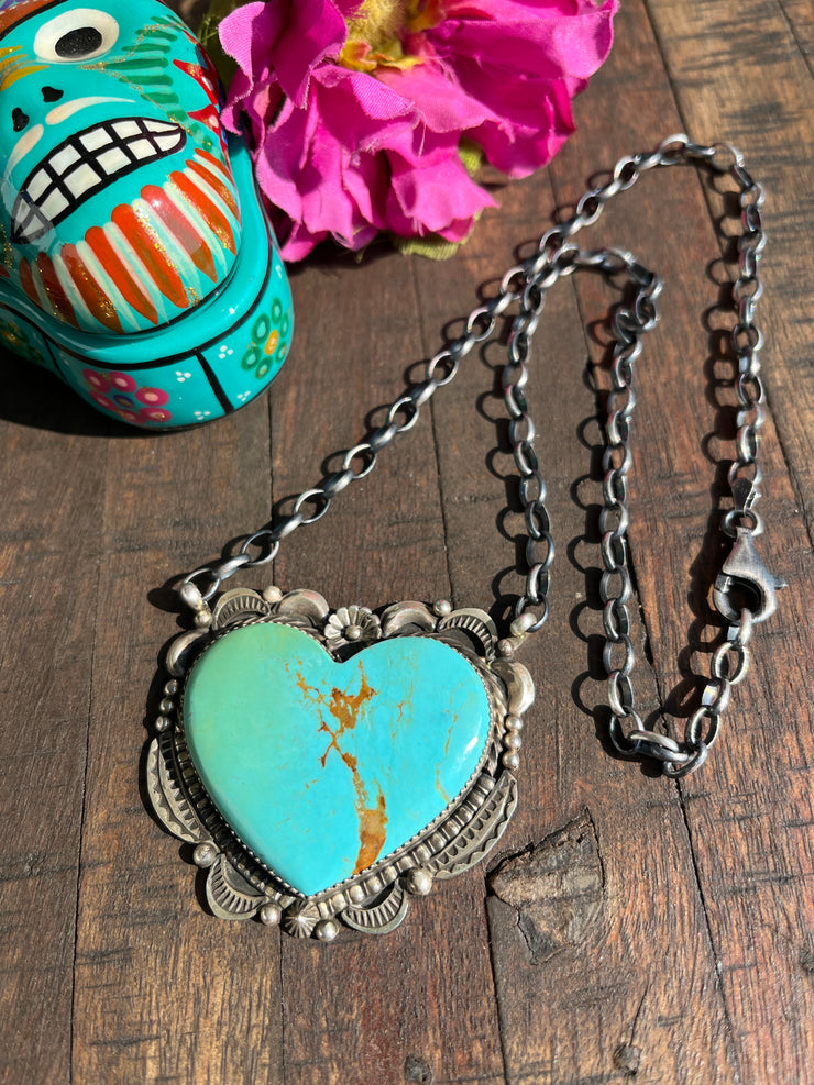 Kingman Heart Necklace #5