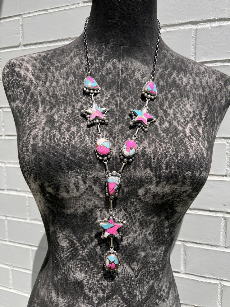Cotton Candy Kingman Lariat