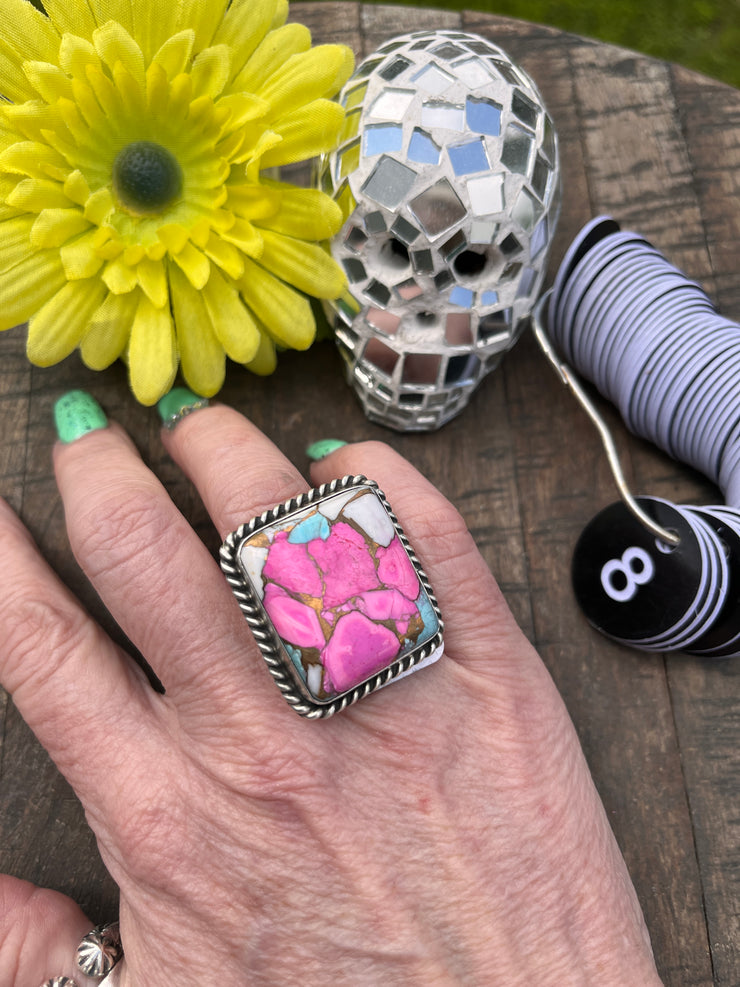 Cotton Candy Square Rings 1-10