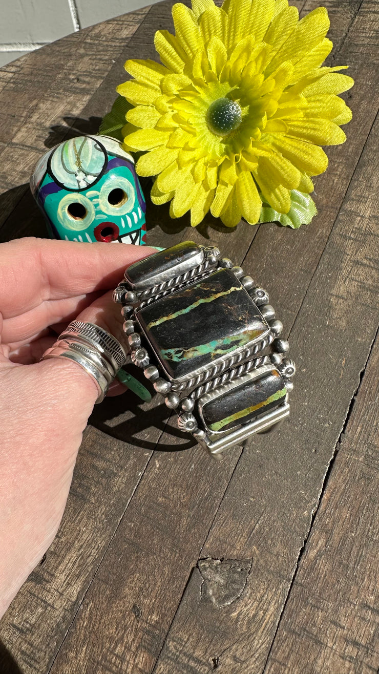 Black Jack 3 Stone Cuff