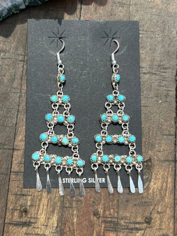 Snake Eye Chandelier Earrings