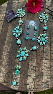 Sonoran Gold Turquoise Lariat Set