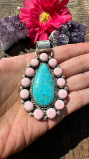 Kingman and "Cotton Candy" Pendant