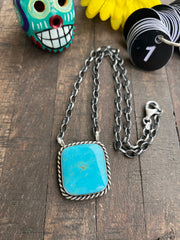 Kingman Square Necklace