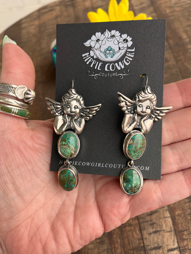 Royston Cherub Earrings