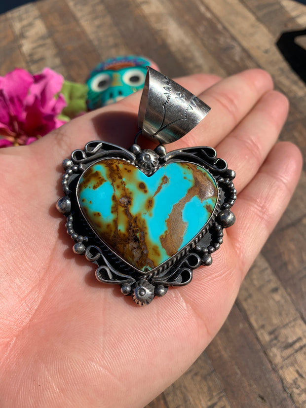 Kingman Heart Pendant #1