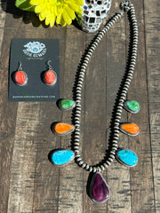 Multicolor Necklace Set