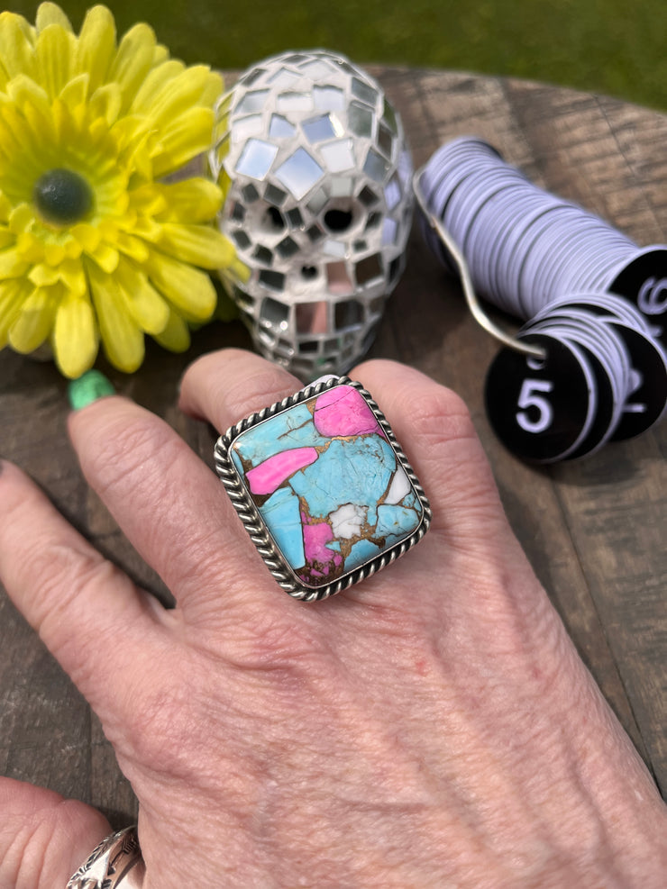 Cotton Candy Square Rings 1-10