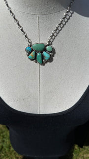 Kingman Half Cluster Necklace #5