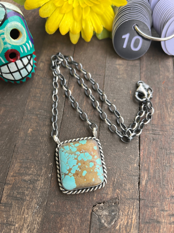 Kingman Square Necklace