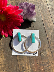 Kingman Bar Hoop Earring #24