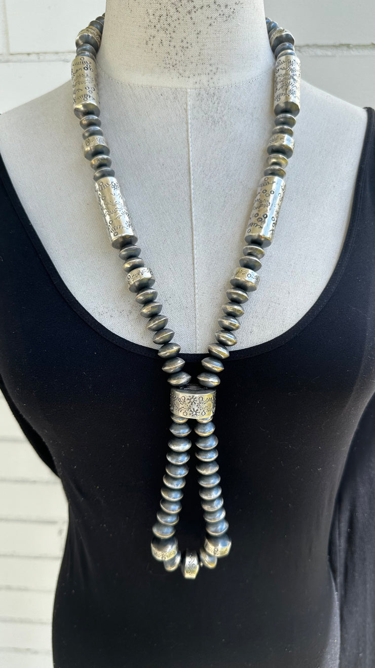 Navajo Pearl Jacla Necklace Set #2