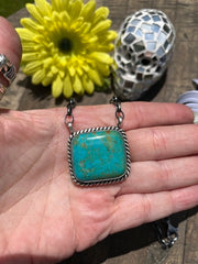 Square Kingman Necklaces