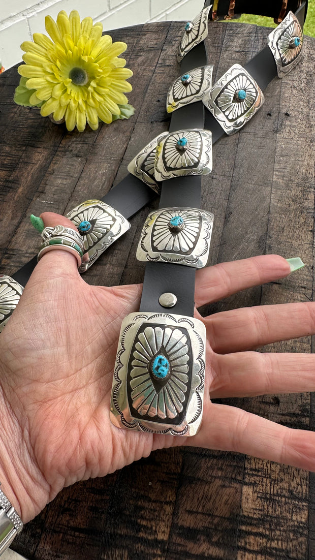 Rectangle Concho Belt