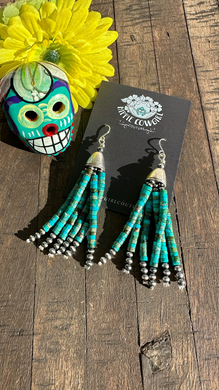 Kingman Tassel Earrings