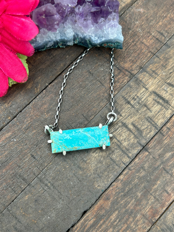 Waterproof Kingman Bar Necklace #33