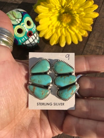 Kingman 3 Stone Earrings #9