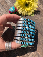Zuni 8 Row Cuff