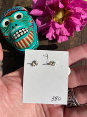 3 Stone Sonoran Gold Earrings #9