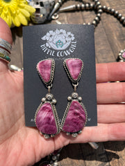 Purple Spiny Squash Blossom Set