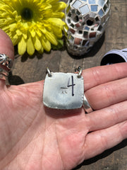 Square Kingman Necklaces