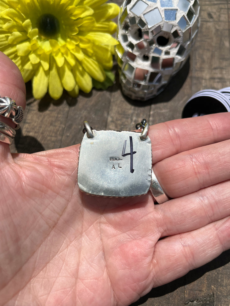 Square Kingman Necklaces
