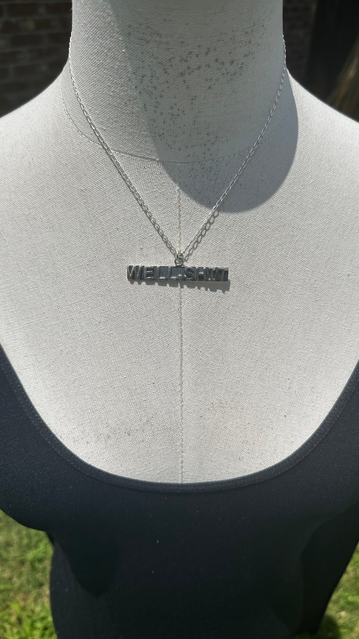 "WELL SHIT" Necklace