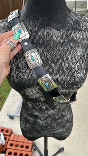 Rectangle Concho Belt
