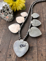 Kingman Heart Necklace- G